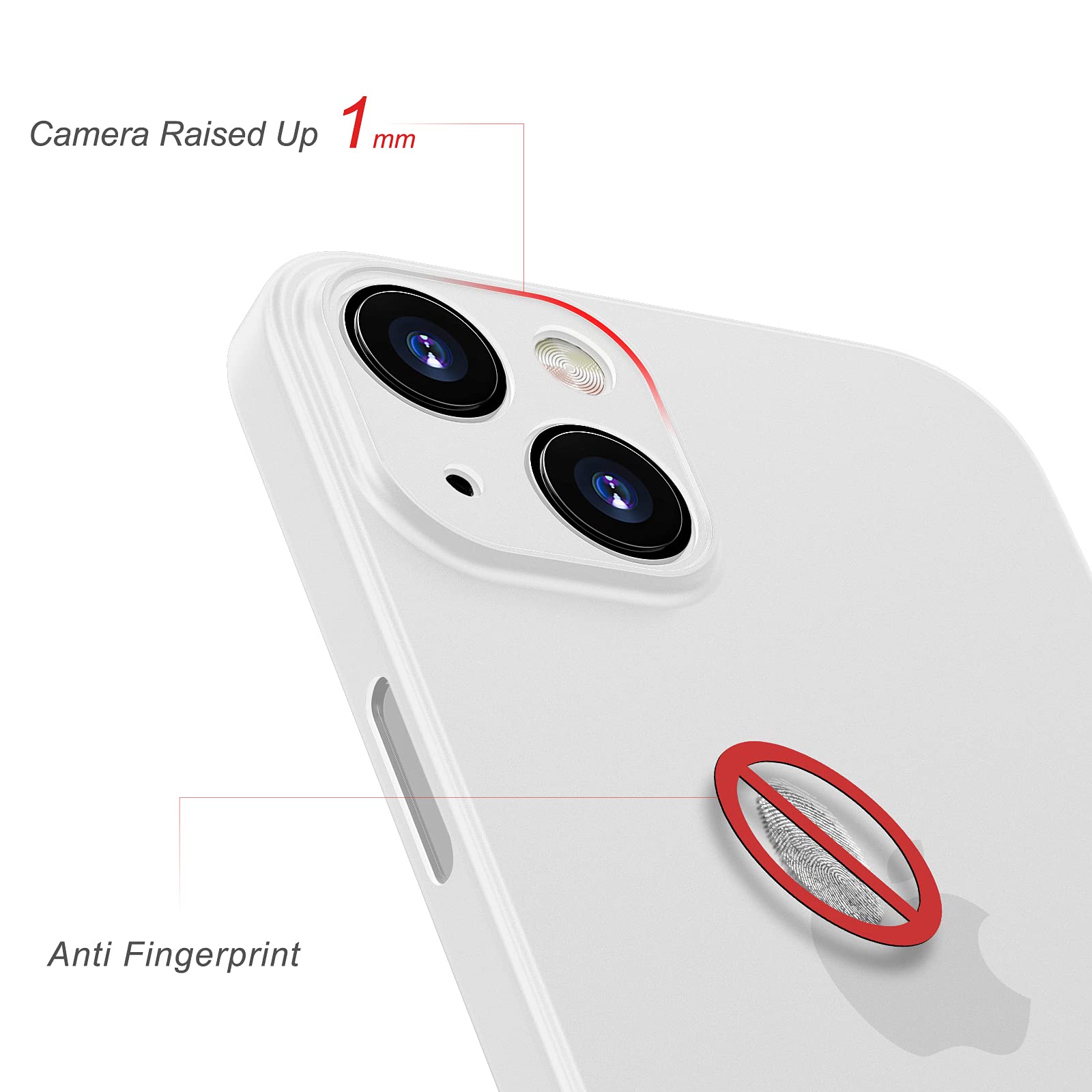 Amazon.co.jp: 「0.3㎜極薄」iPhone 13 Mini対応ケース memumiマット 