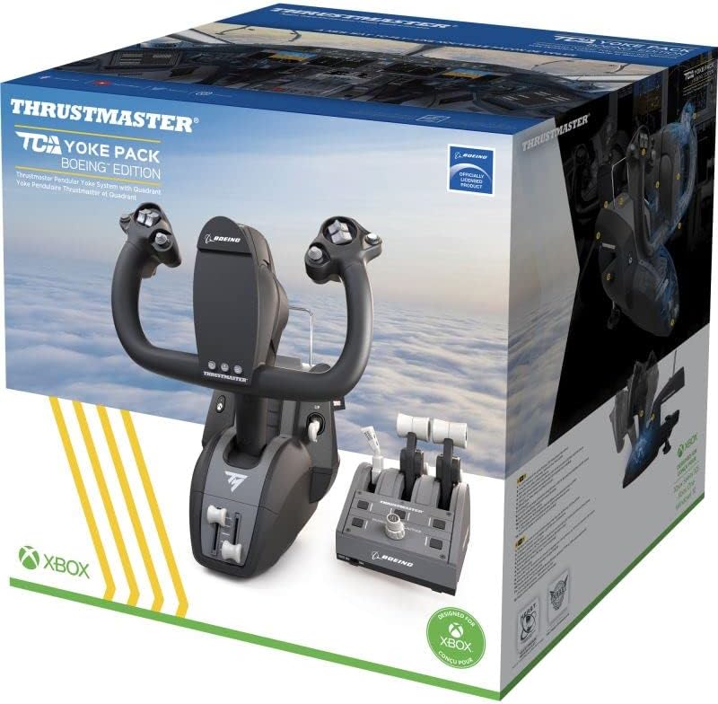 Thrustmaster TCA Yoke Pack Boeing Edition - official Licensed by Boeing per Xbox Series X|S / Xbox One / PC - Immagine 4