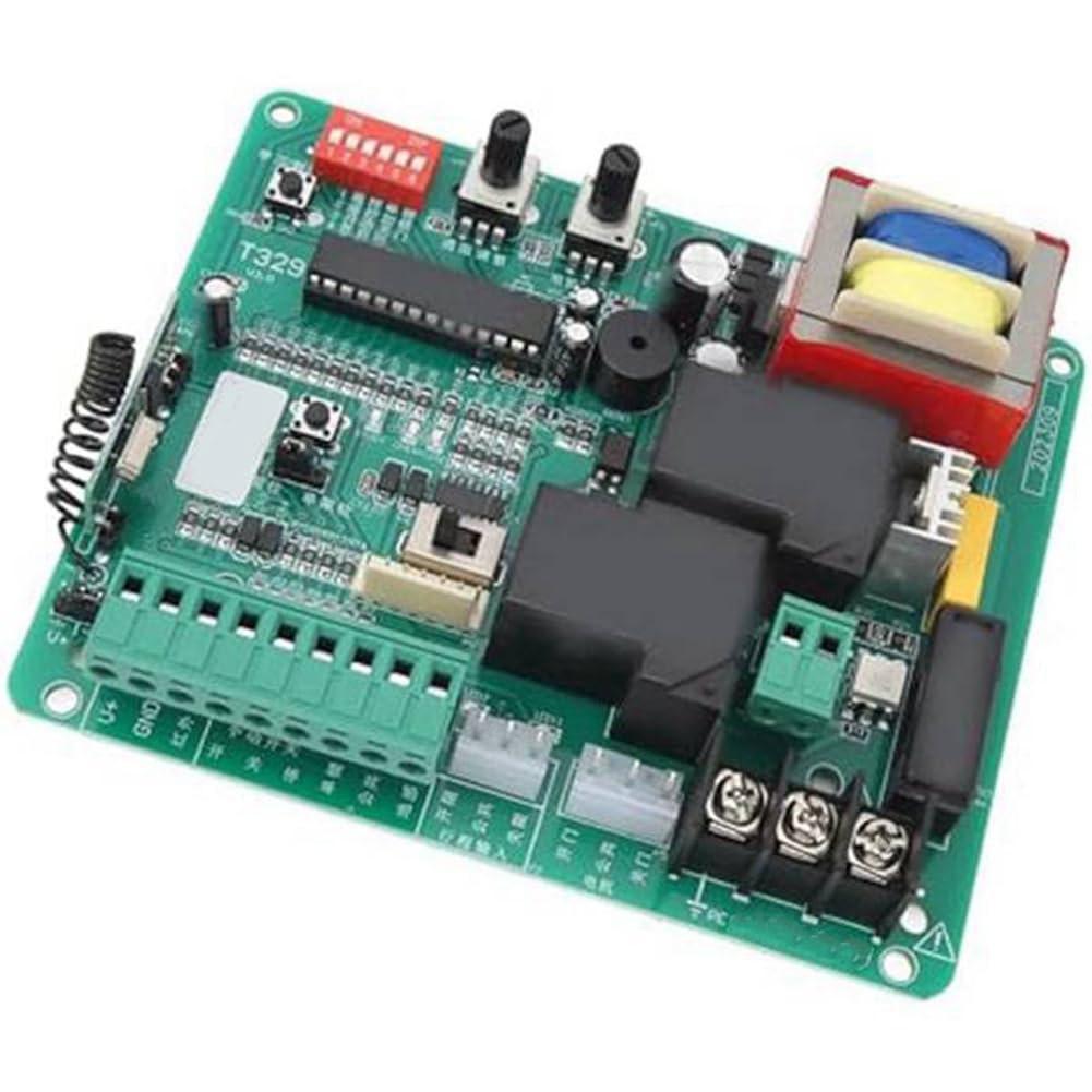 Placa de control de circuito, tablero de control automático de apertura de puerta, placa de control electrónico principal para motor de puerta corredera de 220 V