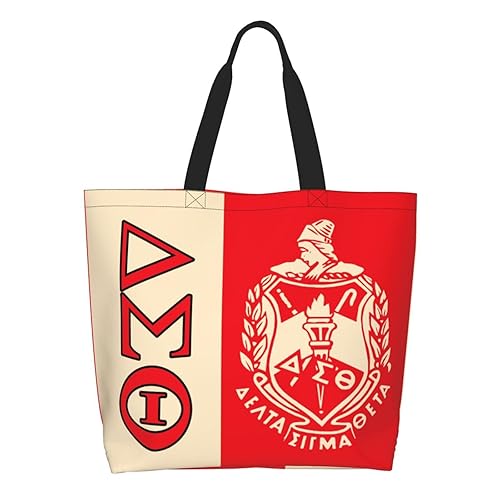 Sorority Paraphernalia Gifts for Women – Large Capacity Reusable Shopping