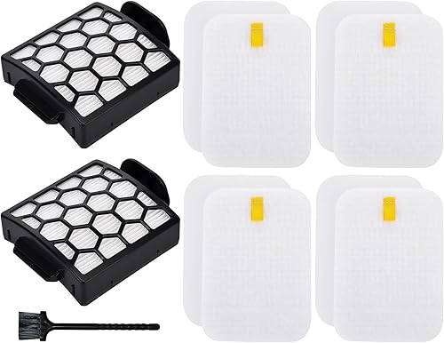 CU50WM ZU62 - Piezas de repuesto de filtro para Shark Navigator Pet Plus NV150 NV150C NV151 NV251 NV255 ZU51, Navigator Zero-M Cepillo autolimpiante