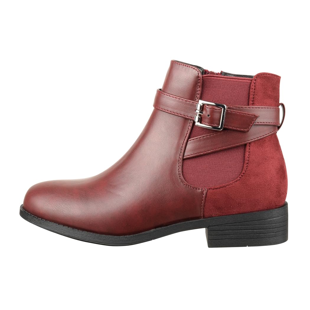 Elara Botines Mujer Chelsea Ankle Boots Chunkyrayan