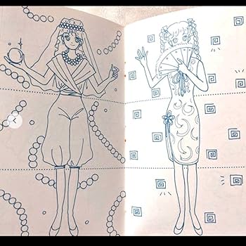 Amazon.co.jp: キルキルファッション Jenni ジェニー ぬりえ