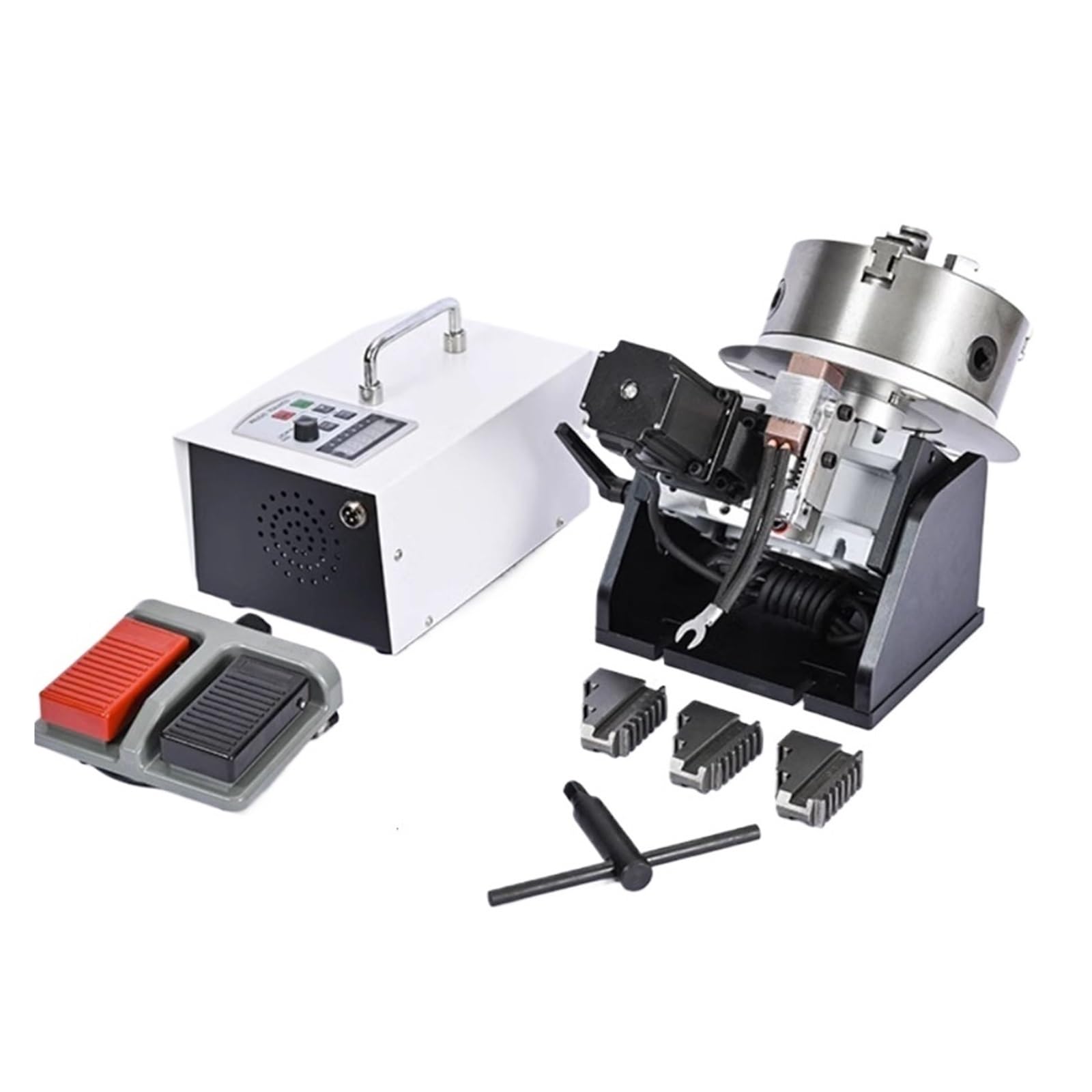 CNC Automatic Turntable Positioner Manipulator Circumferential Seam Welding Table Tooling Smooth Rotation(D80)