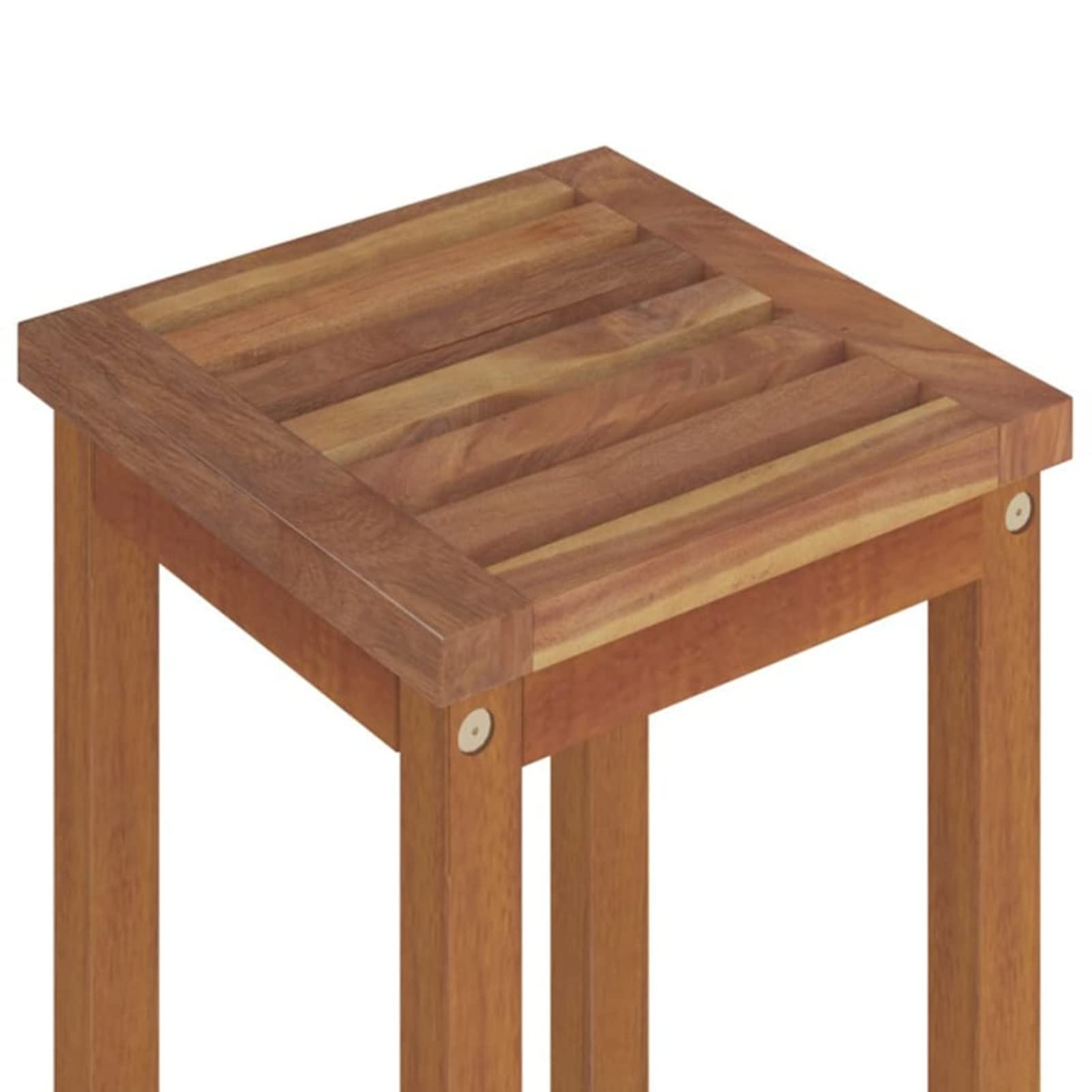 ZHOUMIN Ensemble de Bar de Jardin 5 pcs Bois d'acacia Solide u,Ensemble Bar Exterieur,Ensemble Table et Chaise de Bar,Salon de Jardin Exterieur