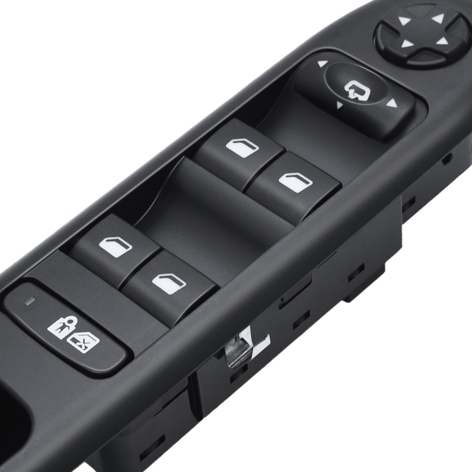 KAOLALI Interruttore di Comando Elettrico Compatibile, Pulsanti Alzavetri Pulsantiera 96650621ZD Compatibile con Peugeot 3008 5008 Wagon 2009-2016