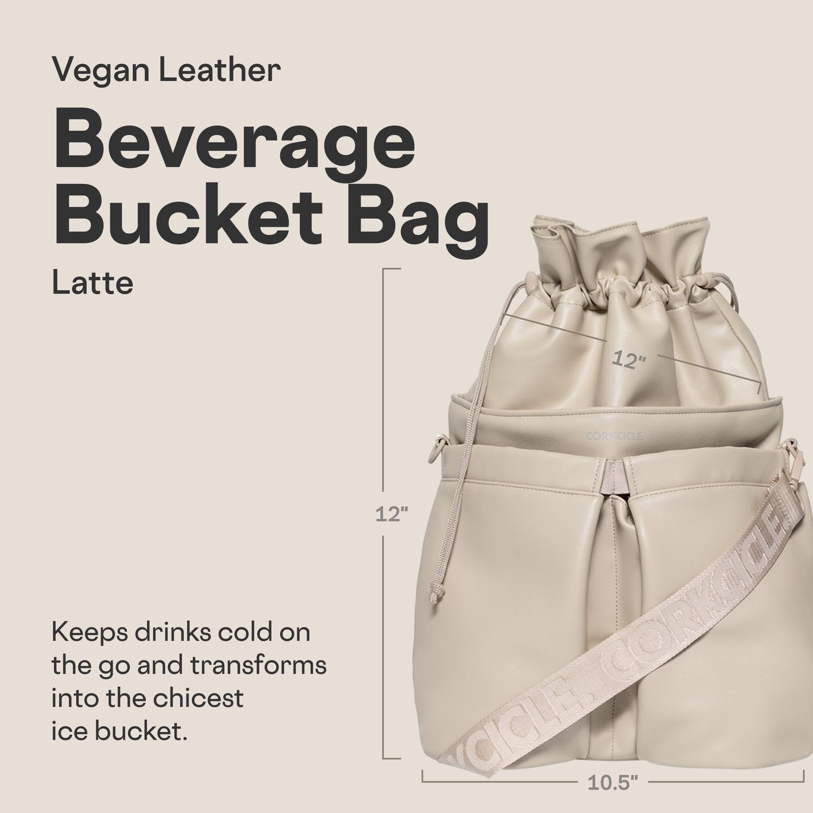 Amazon.com : Corkcicle Beverage Bucket Cooler Bag - All-Day  display picture 1