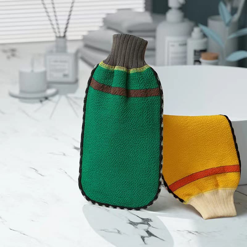 Miniatura 2 de Potente guante exfoliante para el cuerpo, guante de limpieza de la piel, guante exfoliante corporal para hombres y mujeres, limpiador corporal,