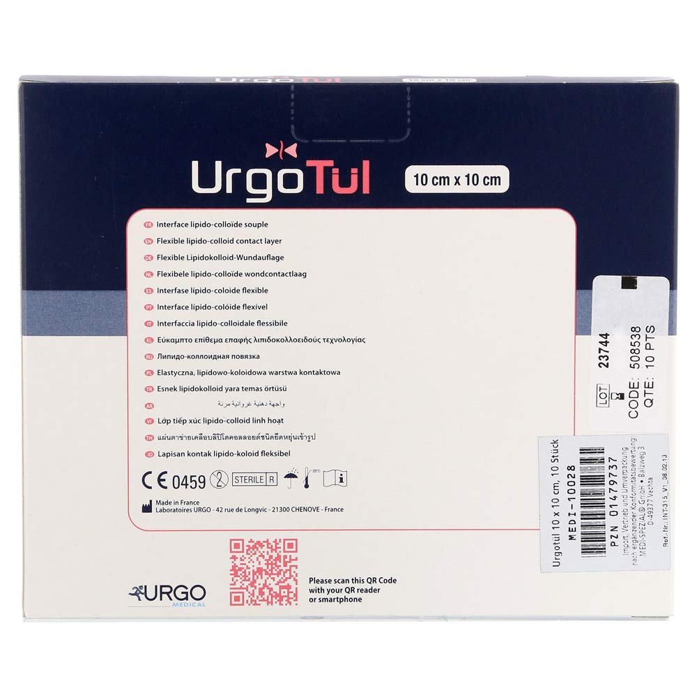 Urgotül 10x10 cm Wundgaze