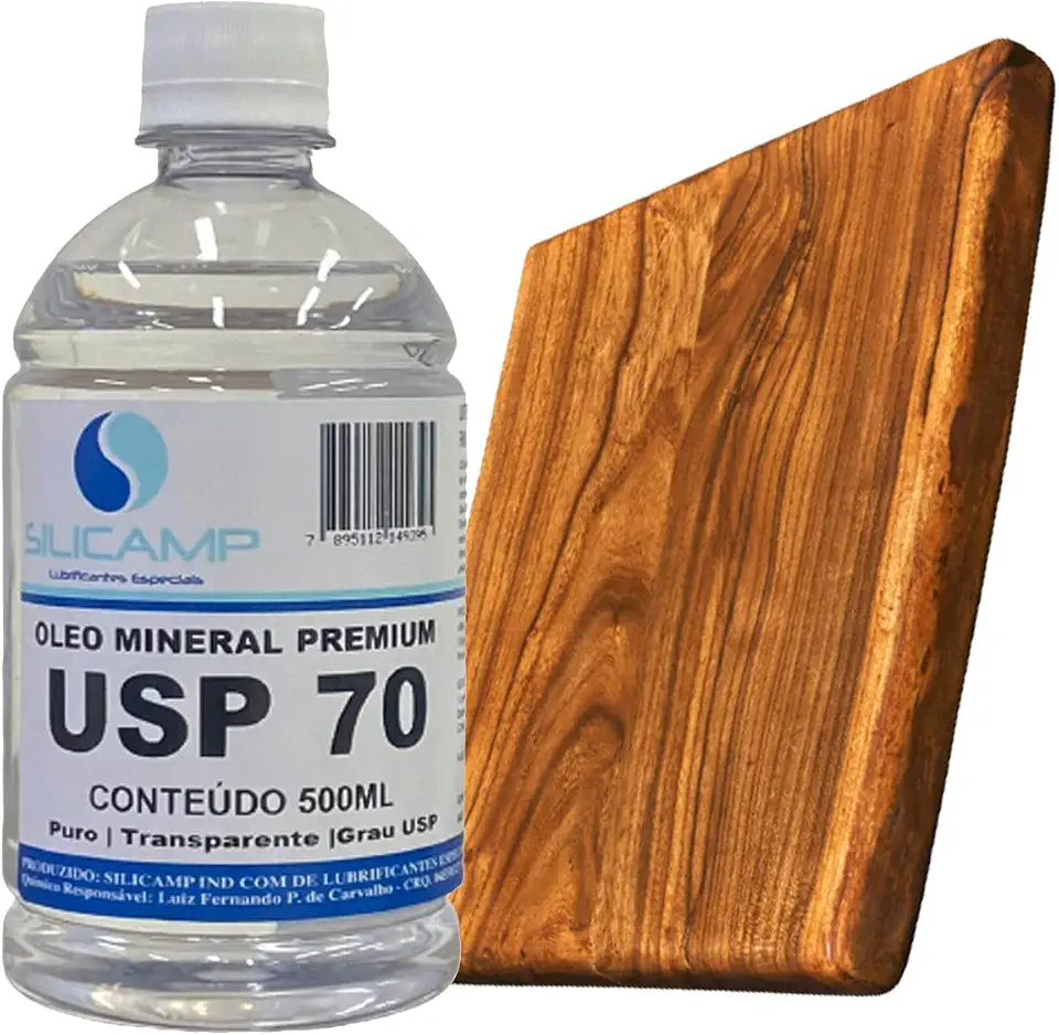 Oleo Mineral Grau Usp Selar Tabua Corte Carne Churrasco 500ml