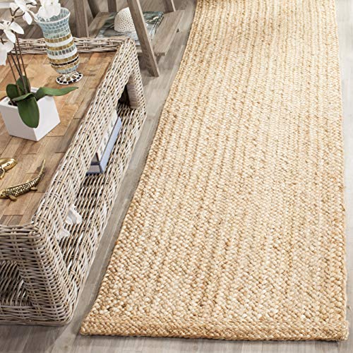 Tapete corredor de fibra natural SAFAVIEH 2.6 x 10 pies miniatura 1