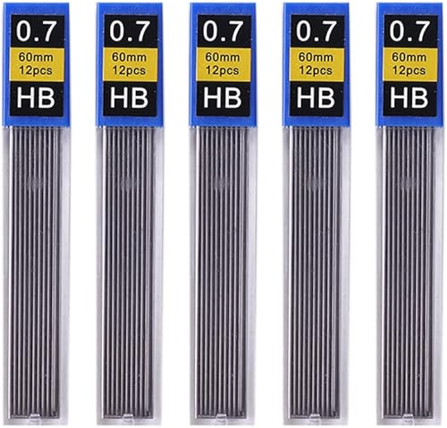 5 unidslote 0.012 in 0.020 in 0.028 in 0.035 in lápiz mecánico recarga de plomo dibujo arte lápiz automático repuestos reemplazables lindo papelería