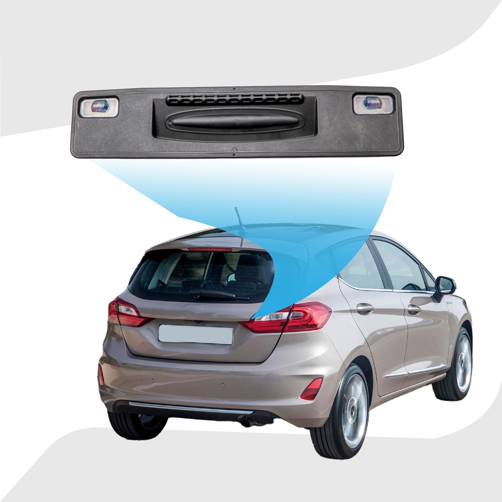 Poignée de coffre pour Fiesta 7 Focus 3 4 C-Max Bouton de hayon Auto 1345309 F1EB-19B514-AE Bouton de hayon Poignée de hayon