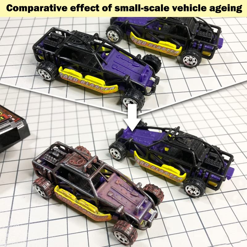 Tamiya Weathering Master Set C: Orange Rust / Gun Metal / Silver...