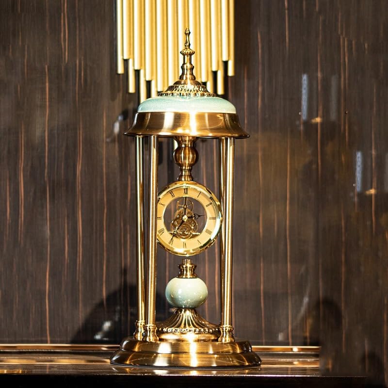 Reloj de Mesa Retro Vintage para Mueble de TV Sin Vida 6