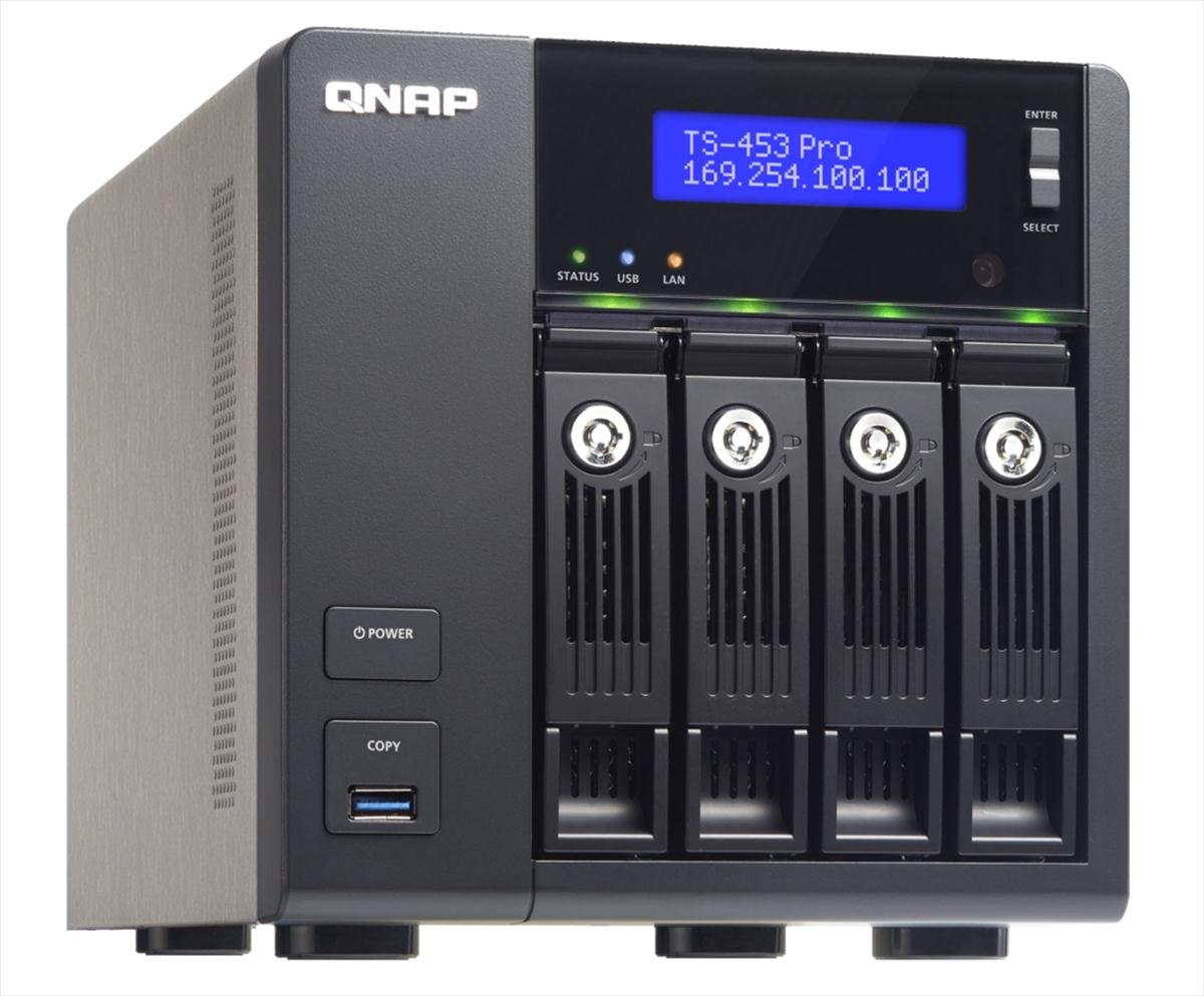 Qnap TS-453 Pro-8G NAS, Nero : Amazon.it: Informatica