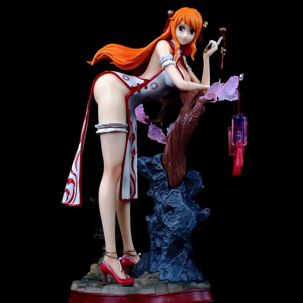 REOZIGN One Piece Figures, Nami Figure Statue 27cm/10.6inch Chinese