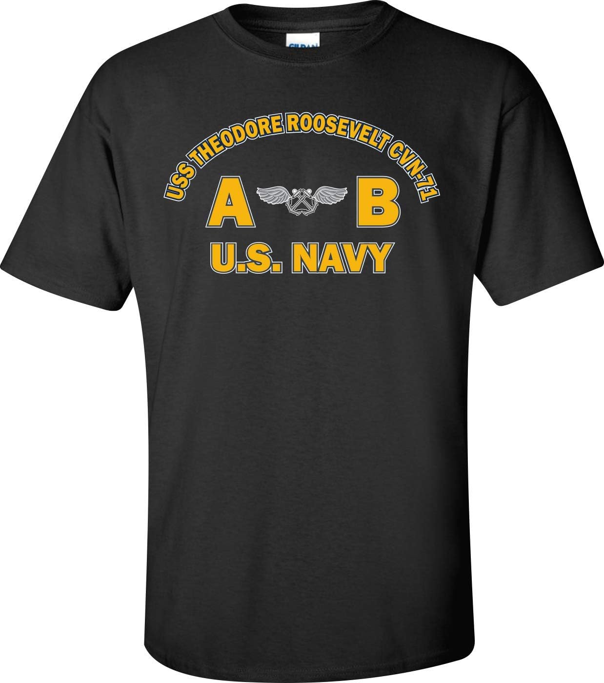 USS Theodore Roosevelt CVN-71 Rate AB Aviation Boatswains Mate T-Shirt