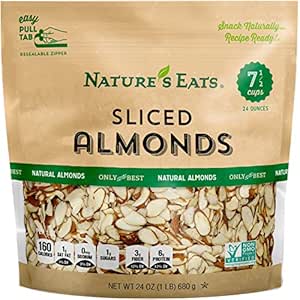 Nature's Eats, Sliced Almonds, 24 Oz
