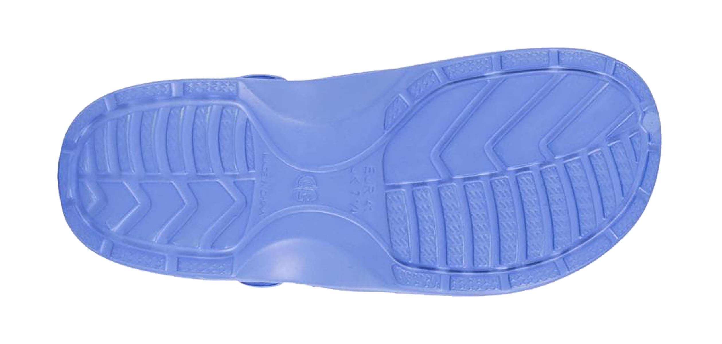 Work Team Zueco Sanitario EVA Unisex, Ultraligero, ergonómico. Anatómico, con Cámara ortopédica, Suave para los pies. Unisex Celeste 45