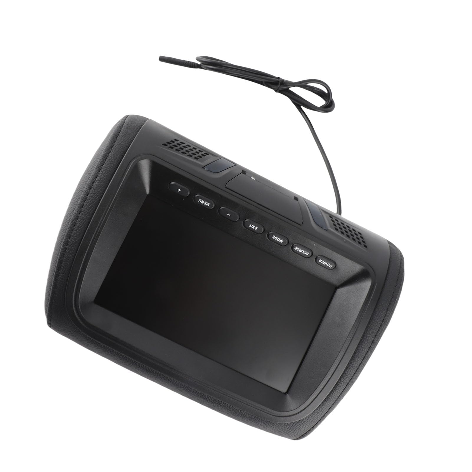 Yctze 7in 1024 x 600 Lettore DVD poggiatesta Auto, Schienale del sedile Lettore multimediale MP5 Monitor poggiatesta LCD RGB Supporto amplificatore USB Bluetooth