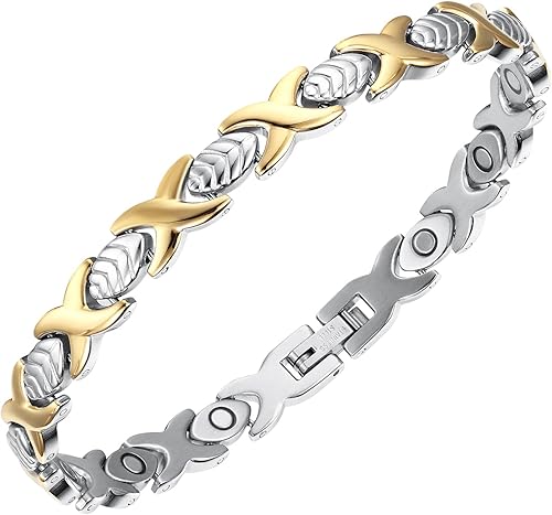 Tobillera magnética ultra fuerte para mujer, alivio del dolor de tobillo y antihinchazón, tobillera magnética de terapia para mujeres, pulseras de