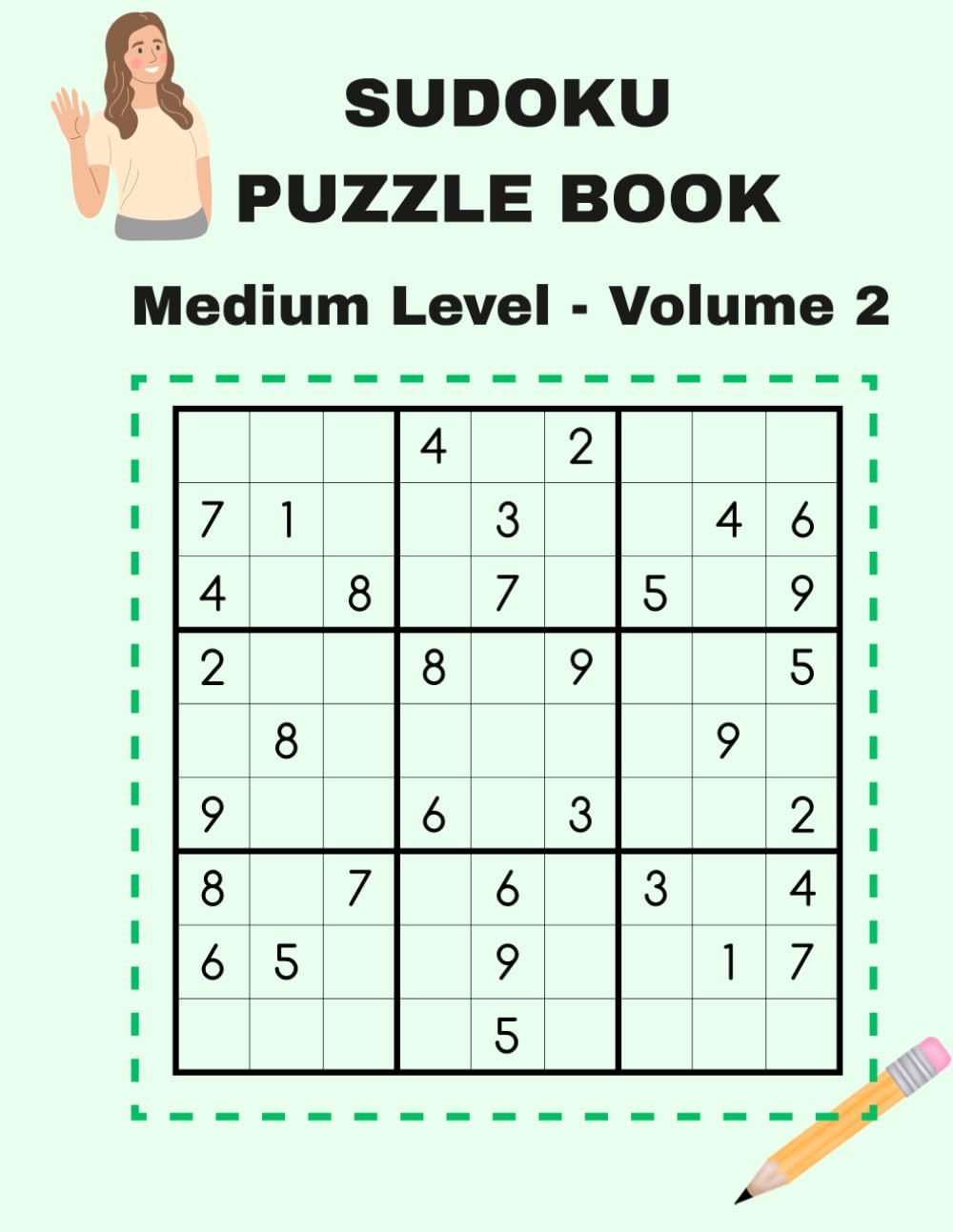 SUDOKU PUZZLE BOOK: Medium Level-Volume 2