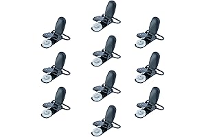 1 Inch Adjustable Metal Clips for Mask Elastic, Suspender, Bed Sheet, DIY Projects