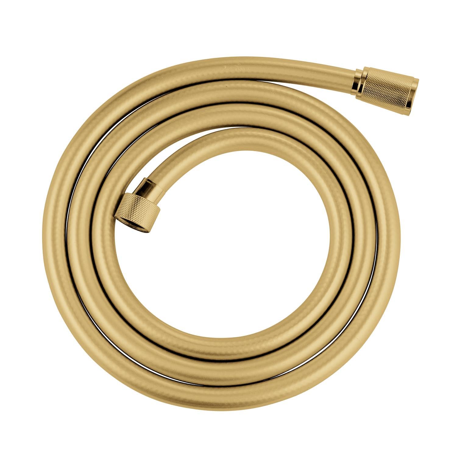GROHE Flexible de douche salle de bains, Silverflex TwistStop, tuyau de douche 1750mm, anti-pliures, finition couleur dorée, raccord fileté universel 1/2", 28388GL0