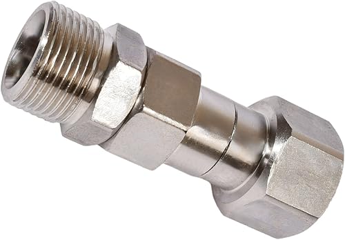 Juego de adaptadores para lavadora a presión, kit de desconexión rápida M22 giratorio a 38 pulgadas de conexión rápida de 34 pulgadas para