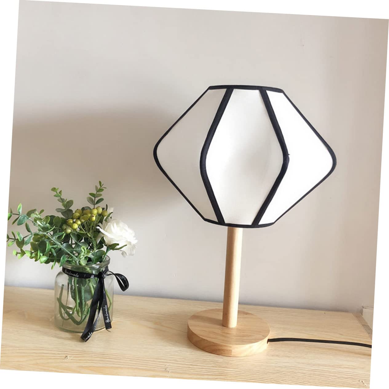 HEMOTON Paralume Arredamento Per La Casa Retrò Lampada Da Soffitto Con Struttura Fai Da Te Arredamento D'epoca Accessorio Lampada Accessori Per Lampade Metallo Domestico Bianca