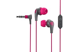 JLab Audio JBuds Pro Signature Pink Earbuds with Titanium 10mm Drivers