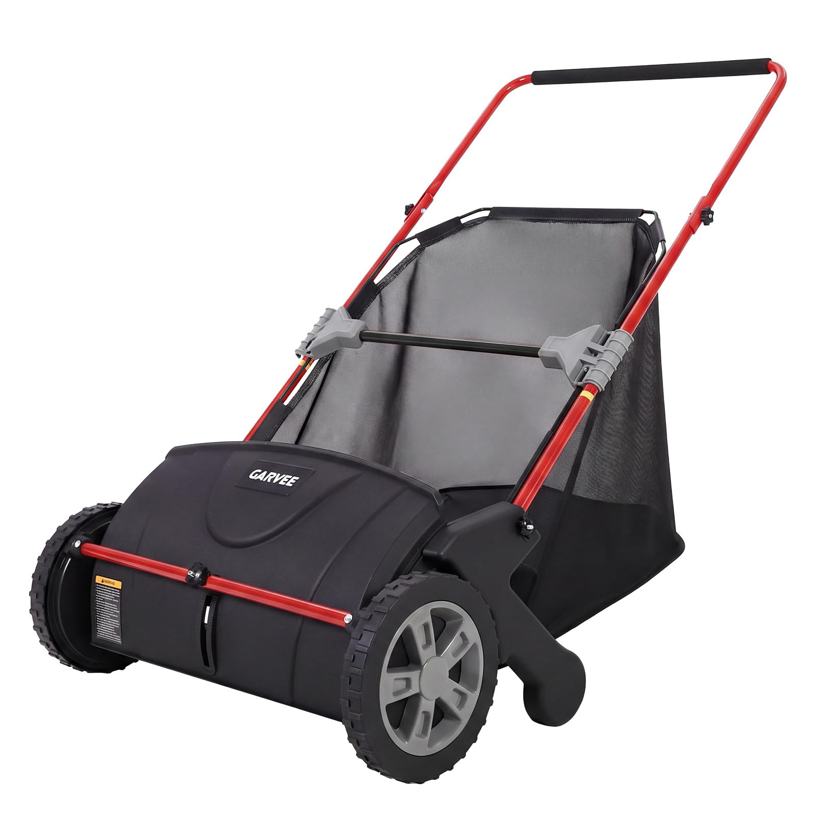 Amazon.co.jp: 手押し式 芝生スイーパー 21インチ（約53cm） 落ち葉