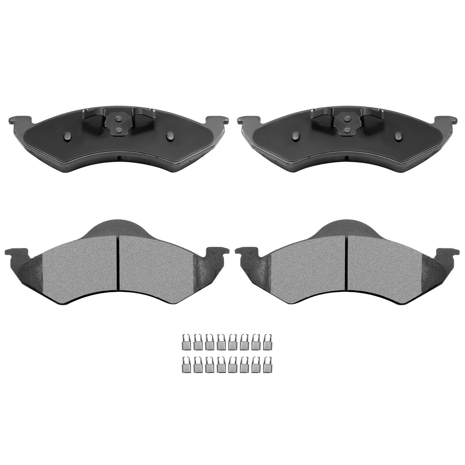 AUTOMUT - Ceramic Disc Brake Pads Front D820 w/Hardware