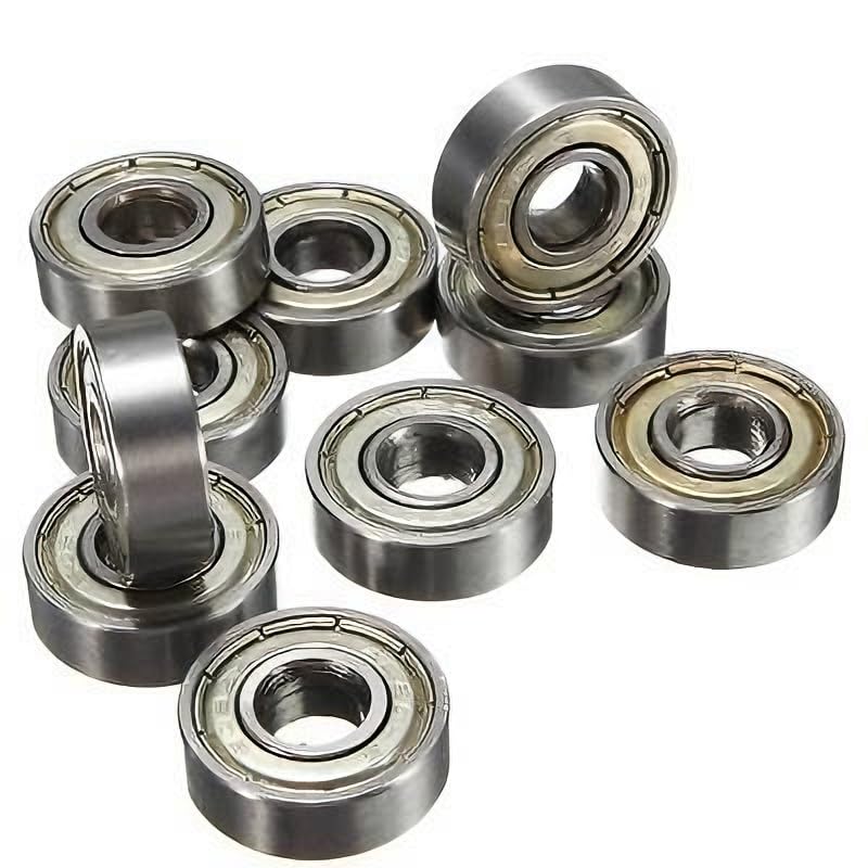 YC° Badass Sharks 10pcs Carbon Stainless Steel Skateboard Bearings Wheels ABEC-5 608ZZ Solver