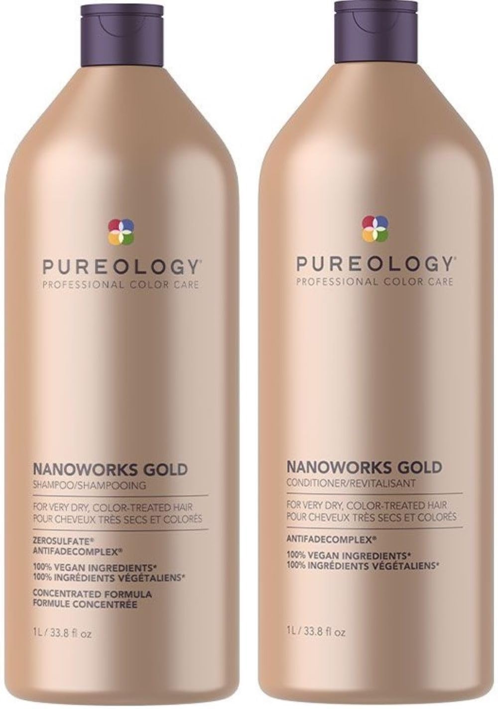 DUO SUPERSIZE Nanoworks Gold Shampoo 1000ml and Conditioner 1000ml