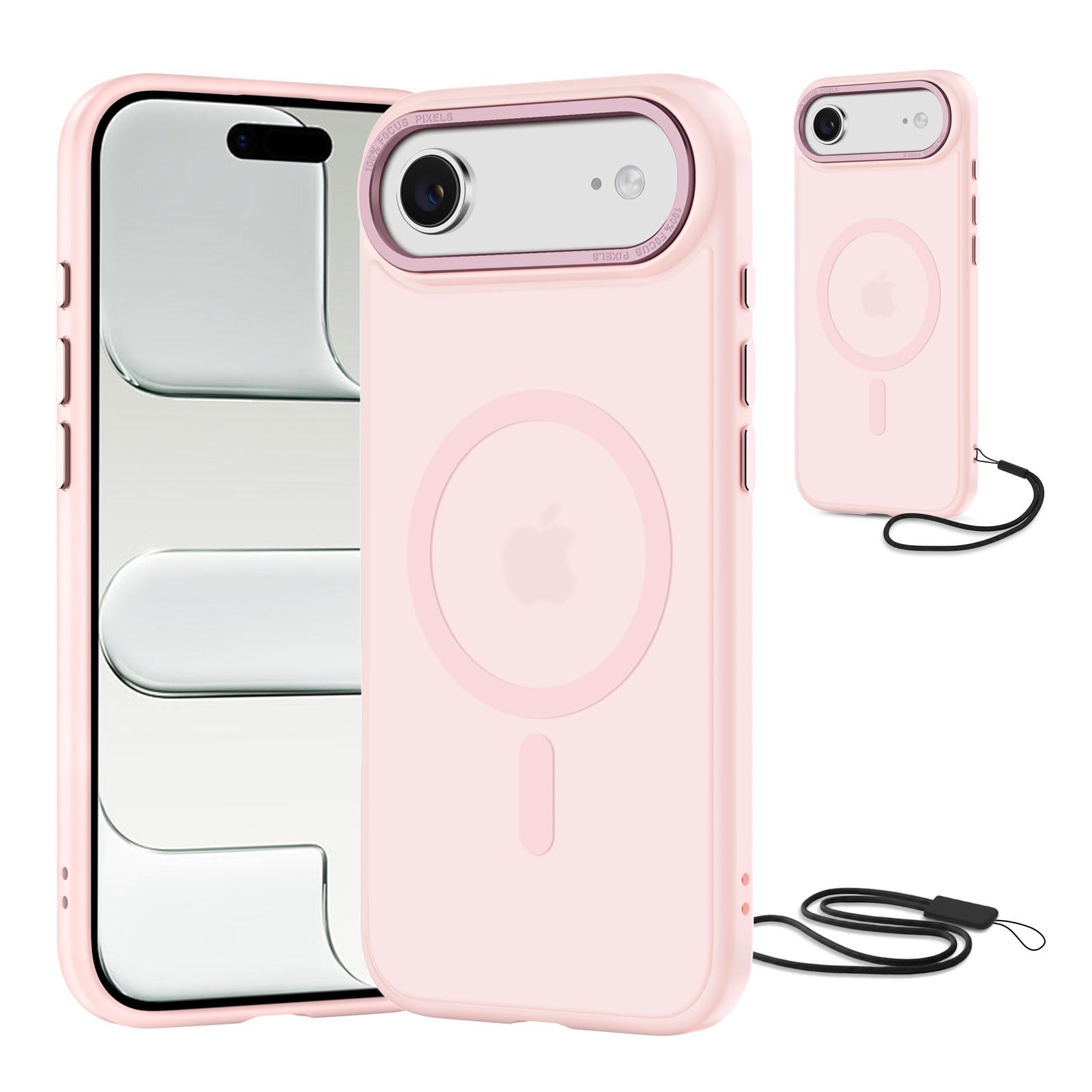 NEW'C Magnétique Coque pour iPhone Air (6,5 Pouces), Compatible avec MagSafe Ant