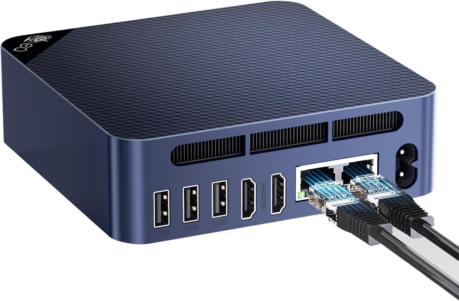Beelink EQ14 Mini PC, Intel 12th Processor N150 (4C/4T, up to 3.6Ghz), 16G DDR4 500G M.2 SSD Mini Office Computer, 4K Dual Display/Dual 1000M LAN/WiFi 6/BT5.2