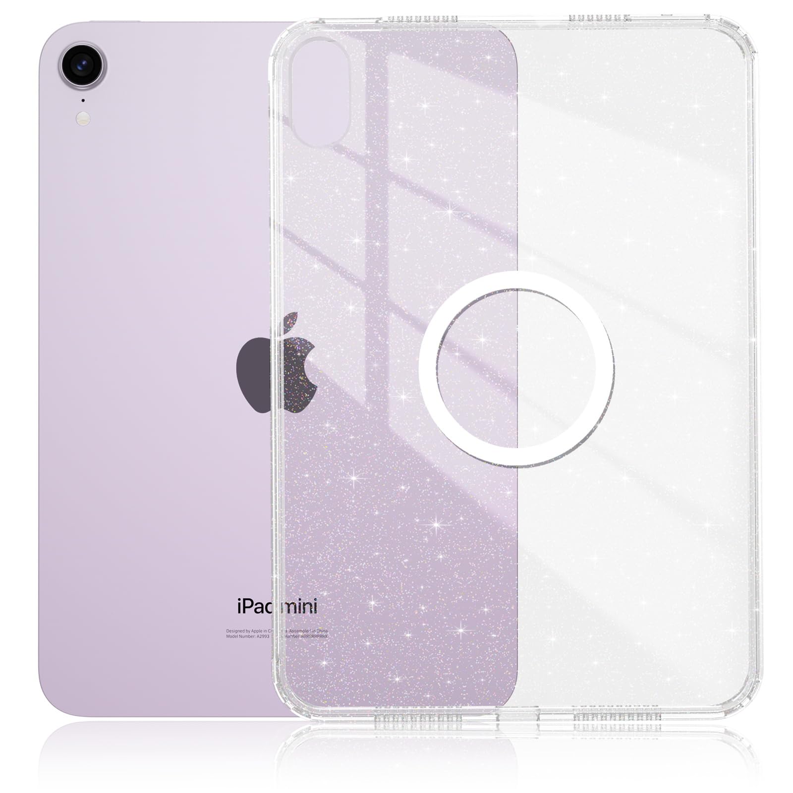 Amazon.co.jp: DUEDUE iPad mini7/6ケース マグネット搭載 MagSafe対応 