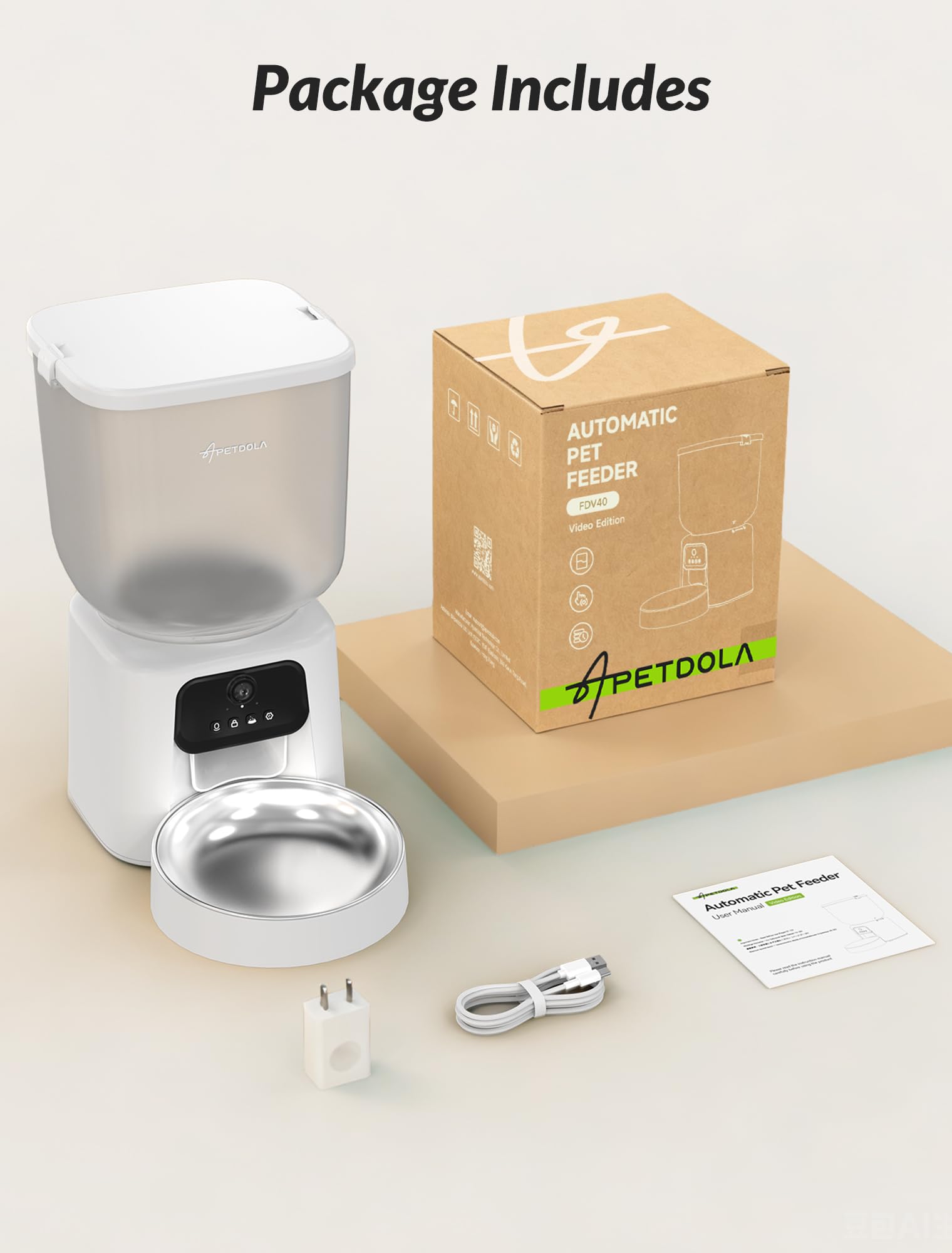 Automatic Cat Feeder with Camera, 5L Timed Cat Food Feeder,2-Way Audio & App Remote Control,Desiccant Bag,Auto Pet Dispenser for Cats and Dogs - image 8