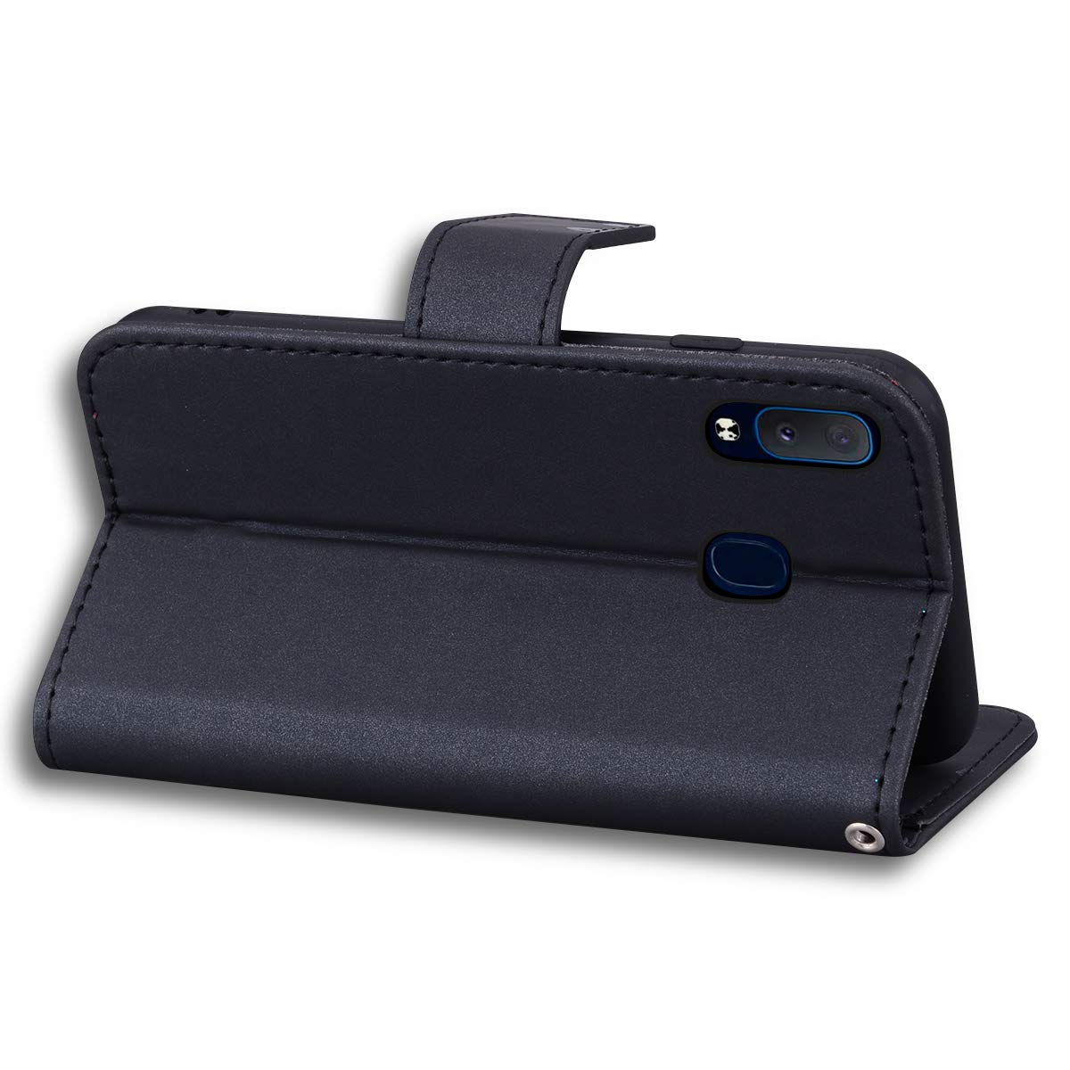 BoxTii Cover per Galaxy A40, Custodia in PU Pelle Portafoglio per
