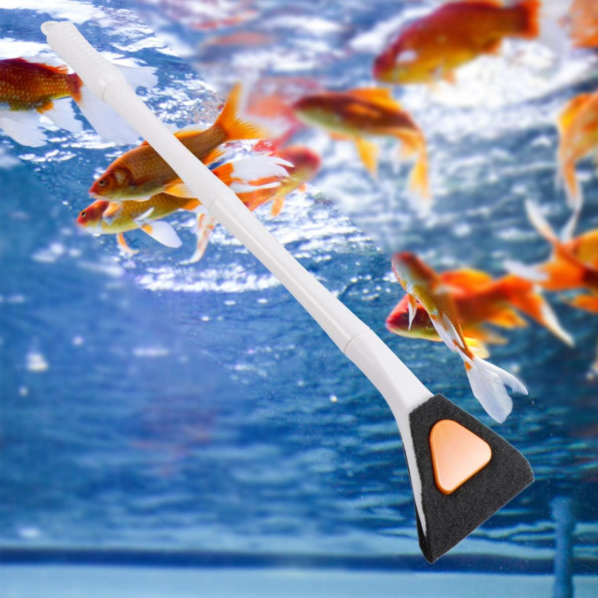 STOBOK Fish Tank Scrubber Aquarium Cleaning Tool Glass Cleaning Brush Fish Tank Cleaning Brush