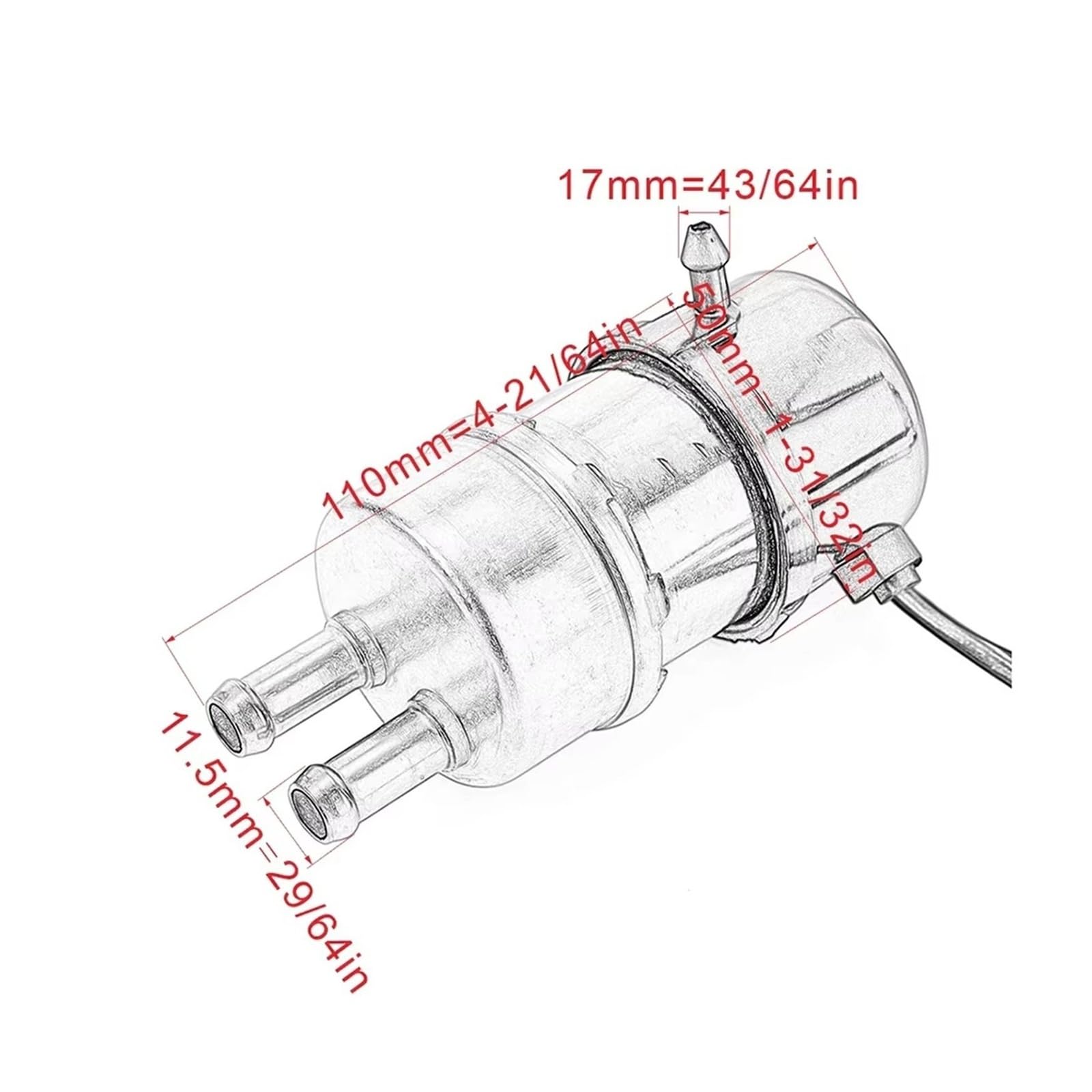 Pompa Carburante Per CBR1000F CBR900RR CBR600 F F4 F3 VTX1300 CBR500 CBR250 CBR400 NT400 NT650 NTV600 NTV650 NV400 NV600 Pompa Benzina Carburante