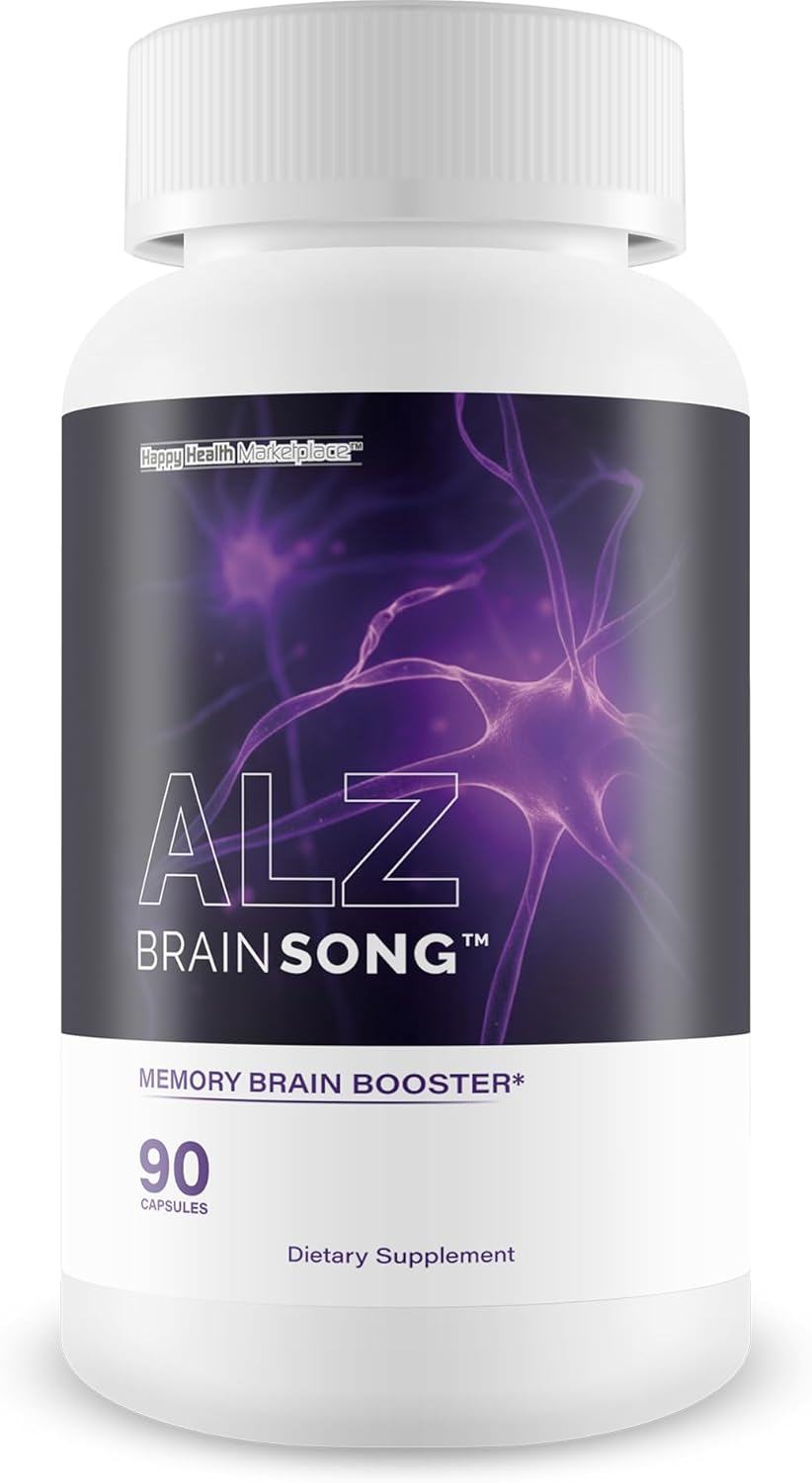Alz Brain Song - Our Best Focus Memory Supplements Highest Rating for Seniors - Focus Iq Brain Supplement - Brain Song for Better Memory Supplement for Seniors - Alpha Memo Master Brain Supplement