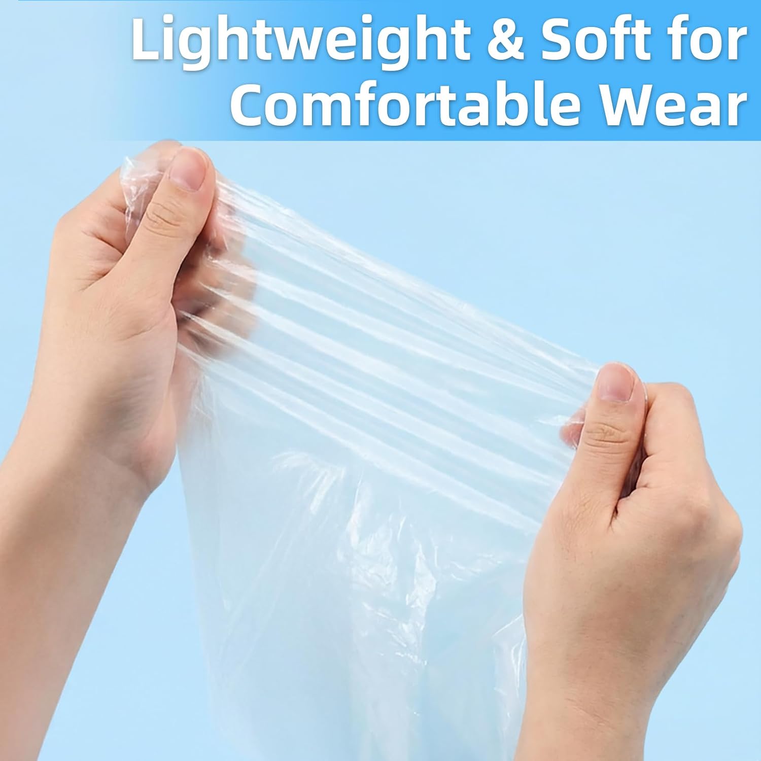 RAINFLOW 30PCS Waterproof Arm Cast Cover for Shower – Extra Long Adult Arm Sleeve Protector with Wide Opening, Easy One-Hand Wear, Plastic Cast Cover Bag for Showering Bath Daily Protection(32.7 Inch)