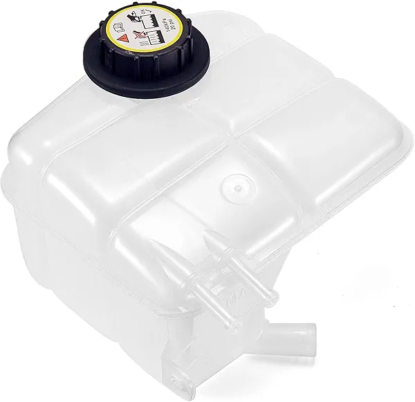 EVIL ENERGY Coolant Reservoir Tank with Cap,Compatible with 2000-2007 Focus,Replacement for 603-216 3S4Z8A080AC 5S4Z8101AA 5S4Z8A080AA YS4Z8A080AB
