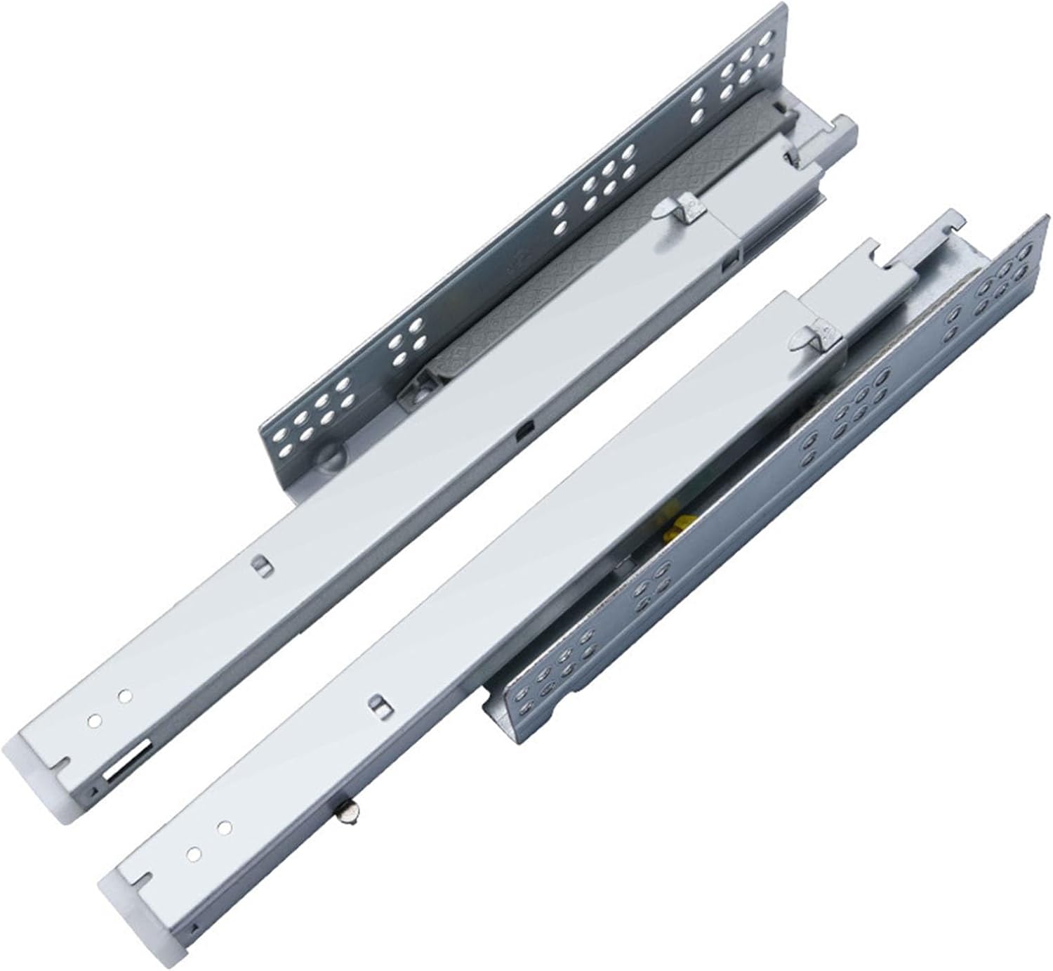 Full Extension Drawer Slides, 1 Pair Undermount Soft Close Drawer