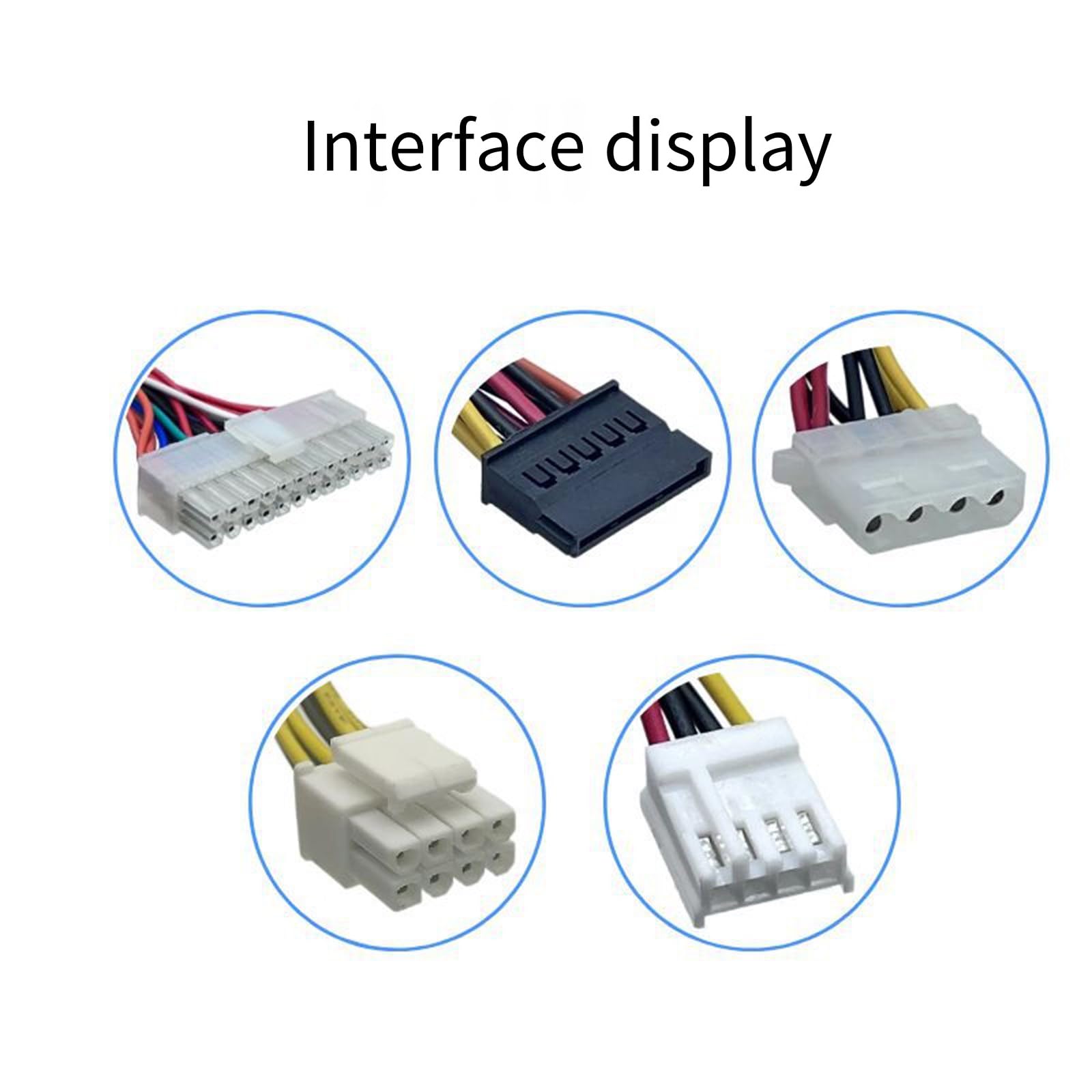 Alimentatore per computer desktop da 200 W/250 W/300 W/350 W per computer da gioco con alimentatore in metallo con gestione avanzata del calore