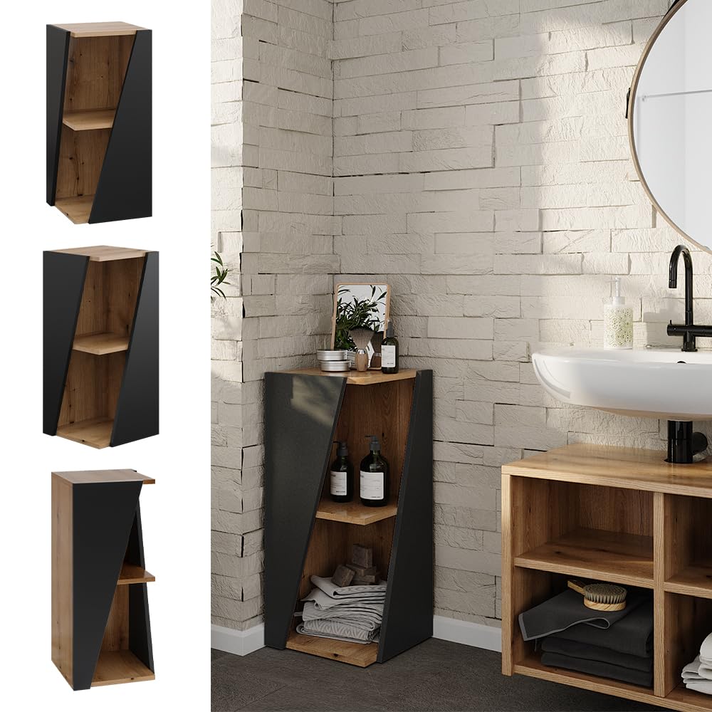 Vicco Midischrank Benno, Anthrazit, 31.6 x 70.5 cm