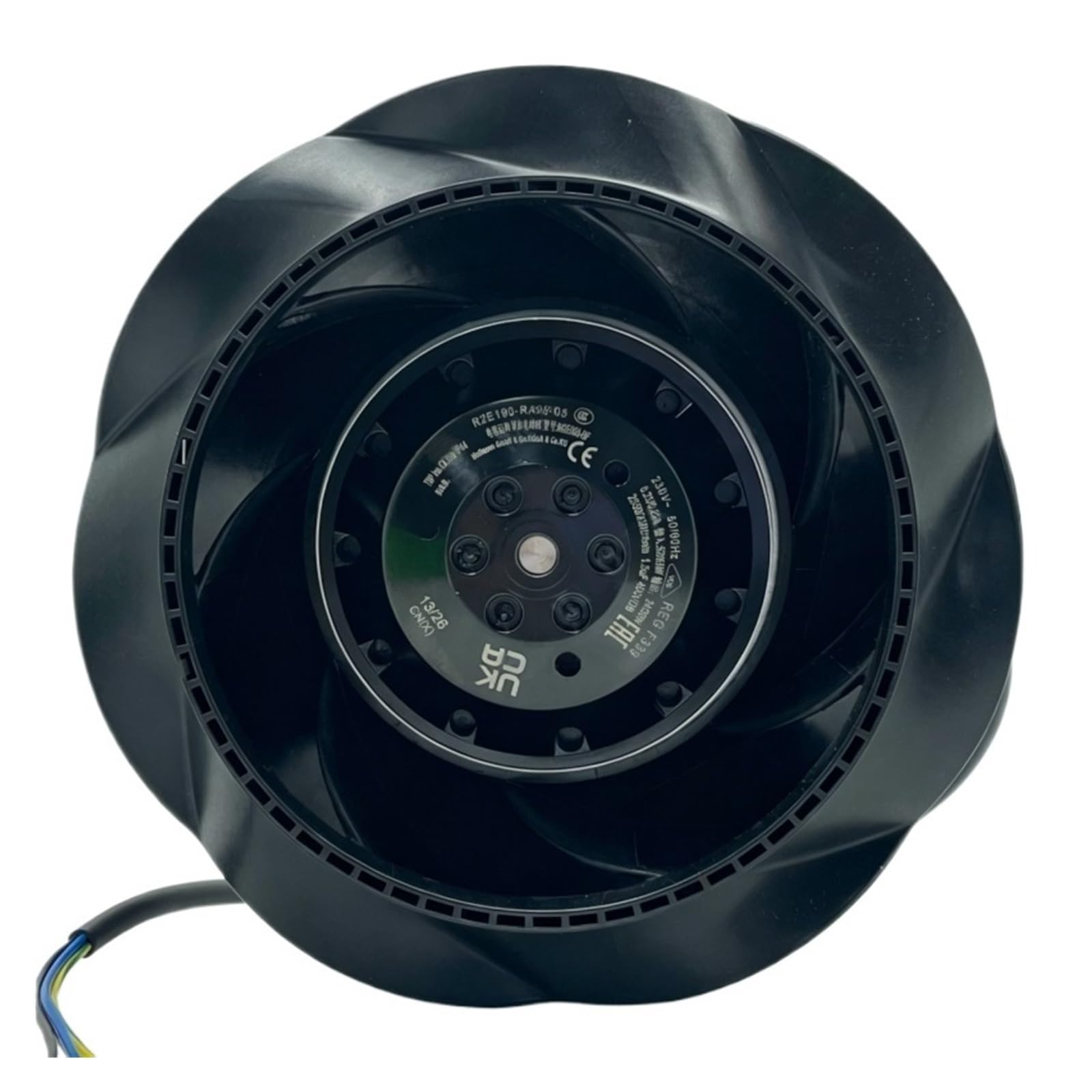 YUIDVJQWS R2E190-RA26-05 centrifugal fan